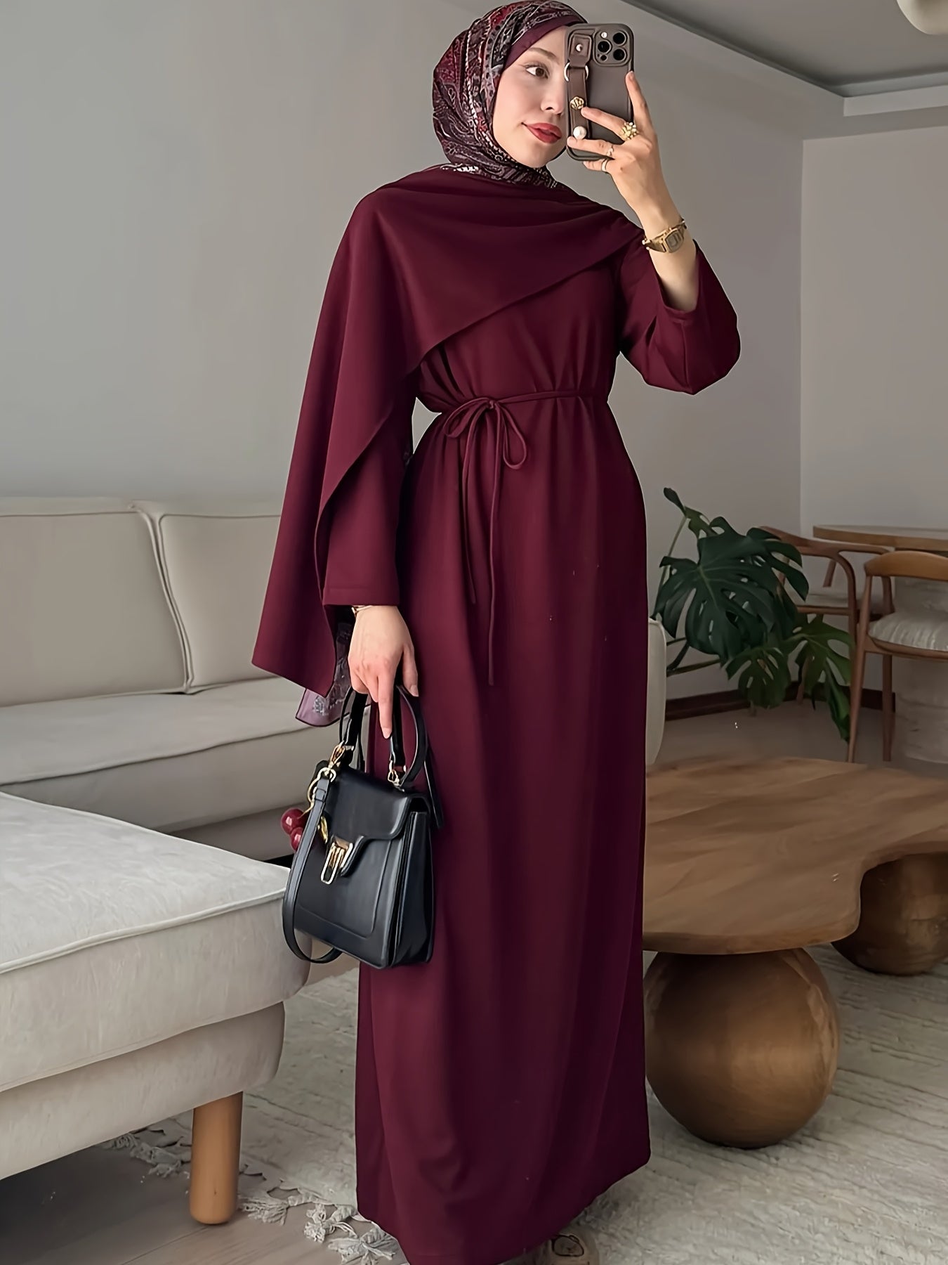 Women's Elegant Muslim Style Abaya - Everyday and Special Occasion Wear