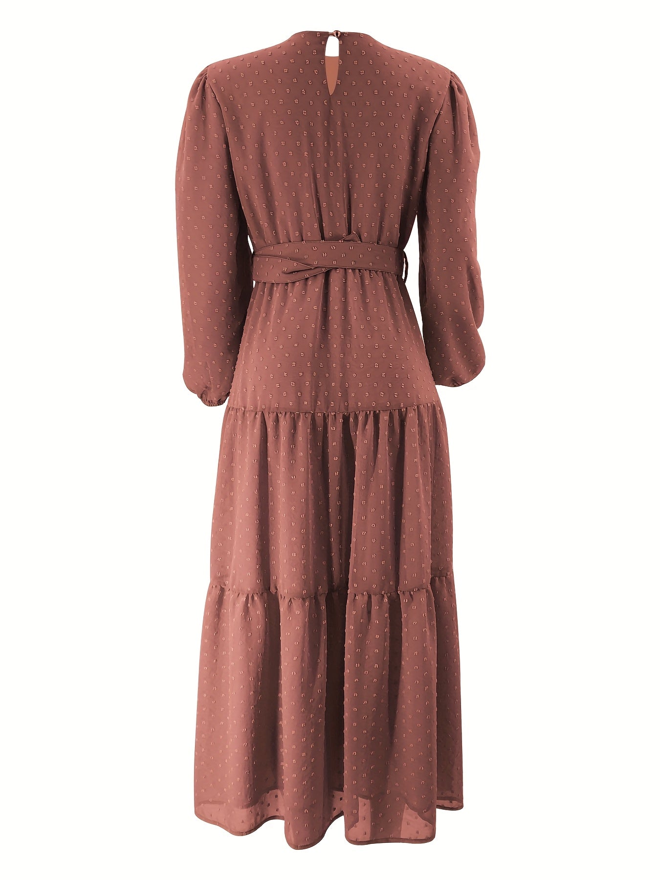 Women's Elegant Muslim Abaya Dress - Soft Pink Islamic Robe with Waist Belt, Flowy Long Dress for Everyday & Special Occasions, Machine Washable Modest Muslim Outfit (No Headscarf Included) - Middle Eastern Formal attire, Mus