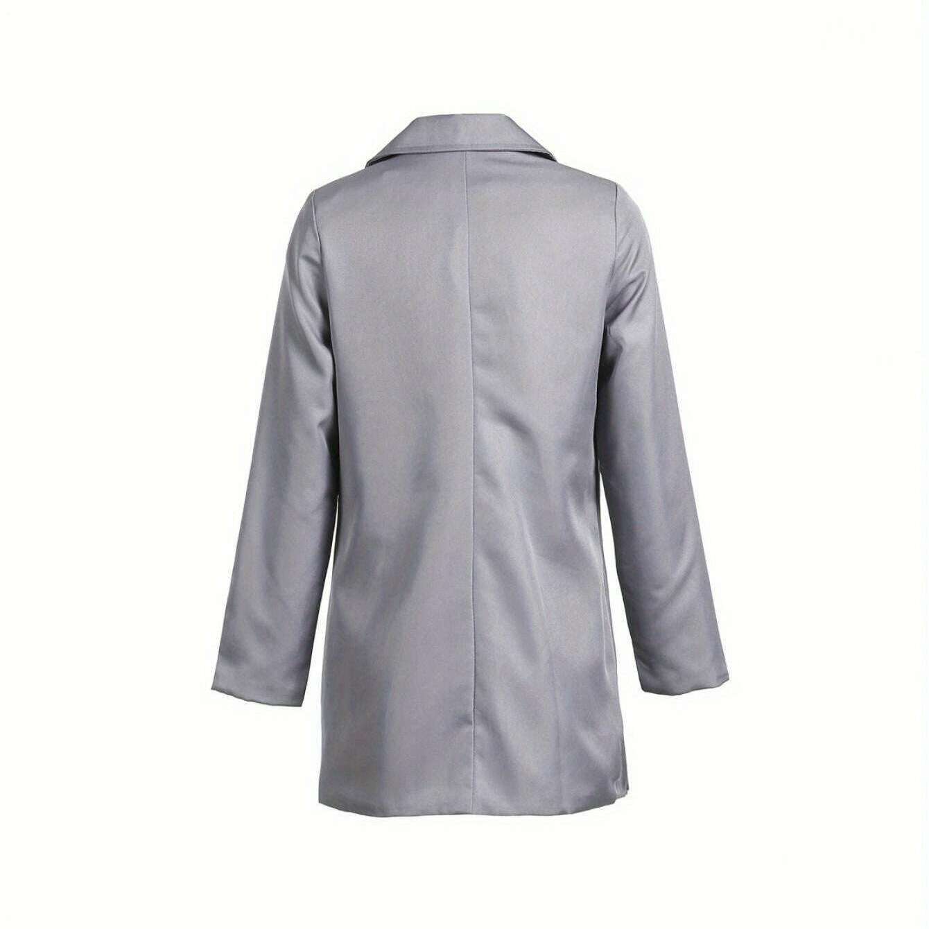 Women's Long Sleeve Blazer Jacket for Office & Casual Wear
