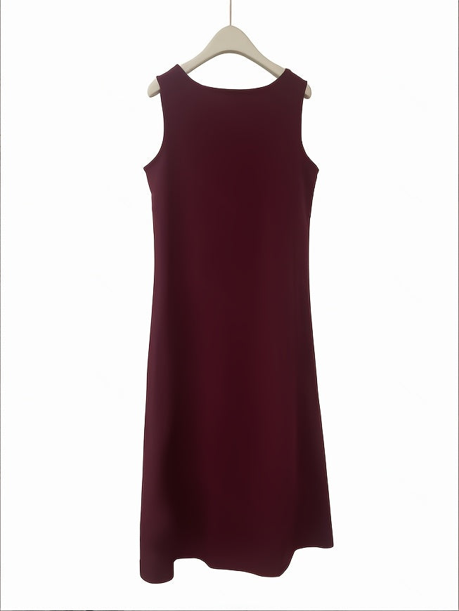 Open robe set with lace, sleeveless slip dress and chiffon headscarf - lightweight, simple, and breathable, suitable for spring and summer