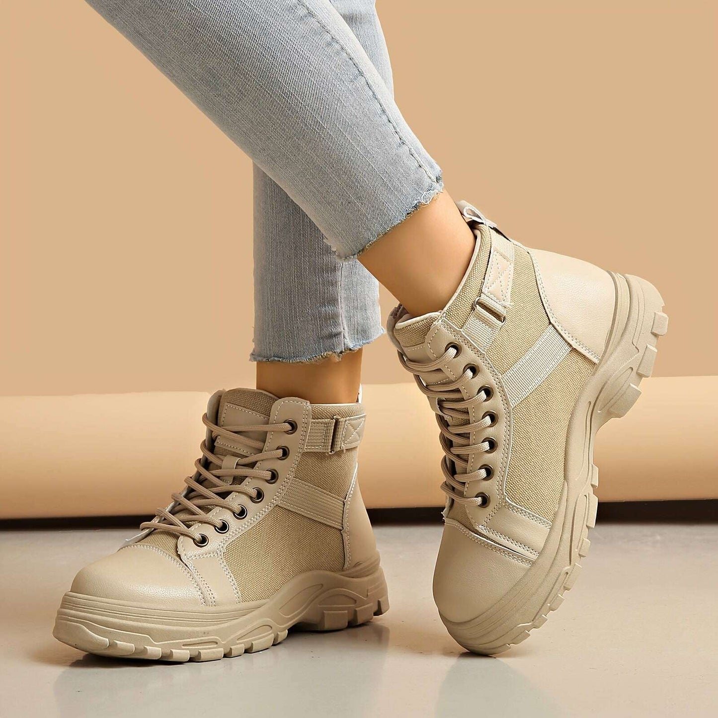 Women's High-Top Casual Sneakers