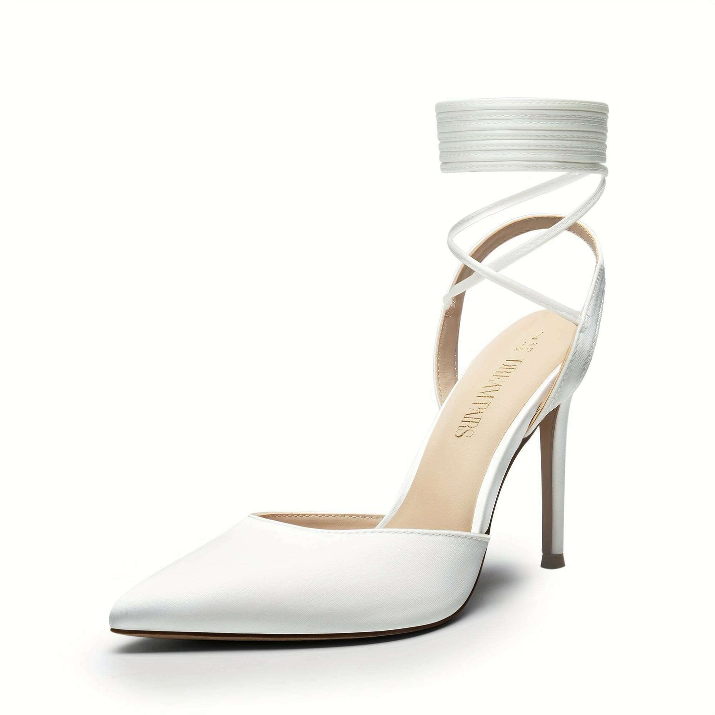 DREAM PAIRS Sale Women's High Heels Pointed Toe Wedding High Heels