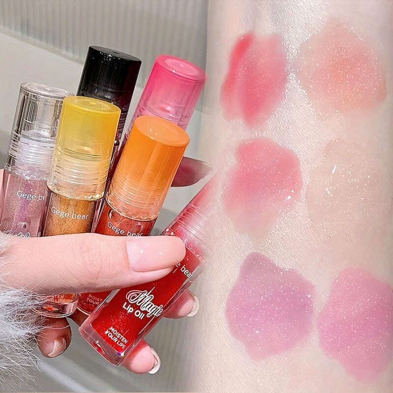 Jelly Lip Oil: Moisturizing Crystal Lip Tint
