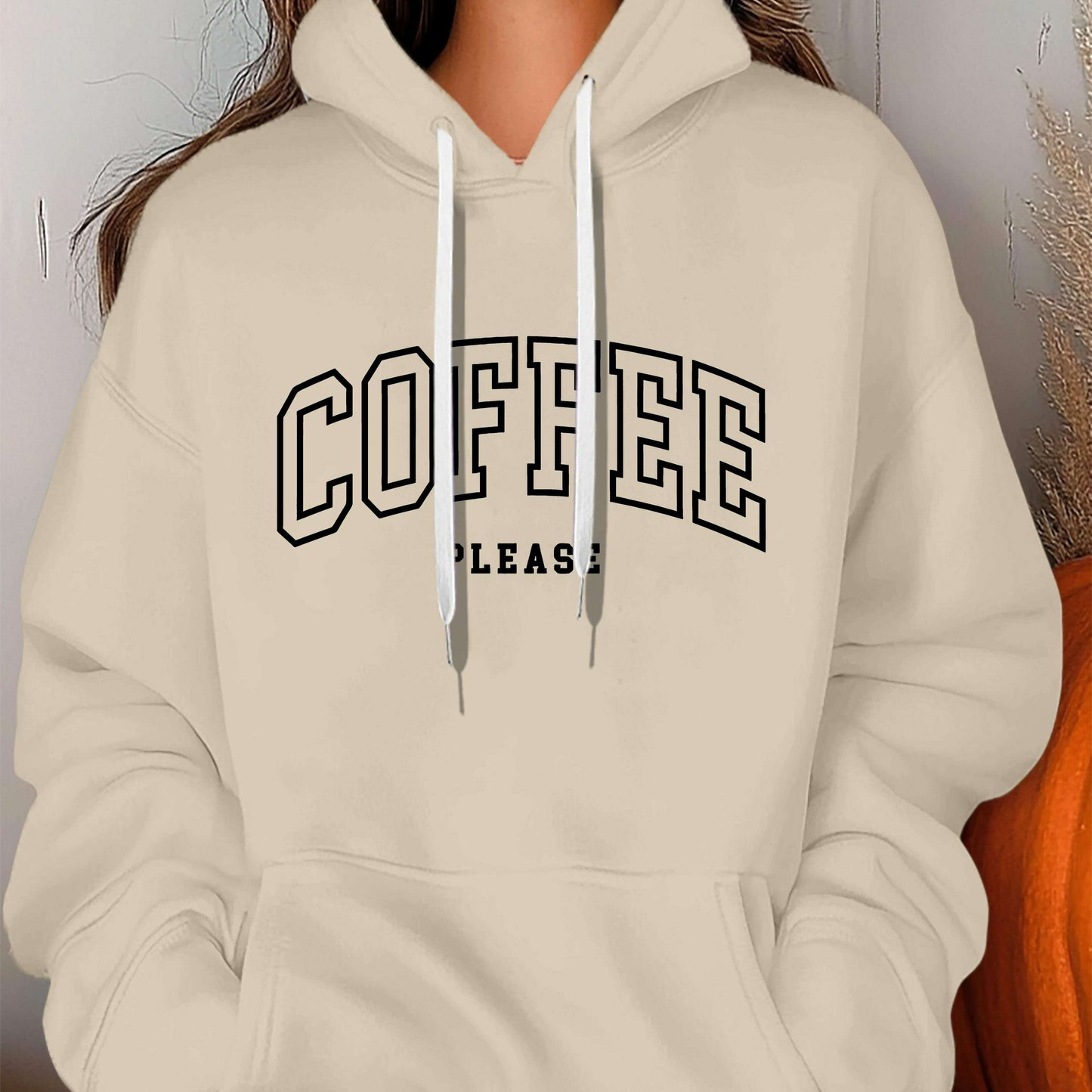 600g Letter Printed Hoodie – Hooded, Casual, Outdoor Wear - D&M Boutique