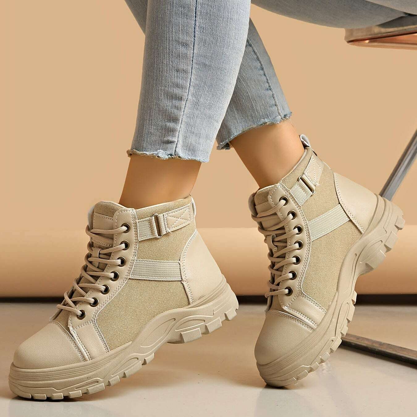 Women's High-Top Casual Sneakers