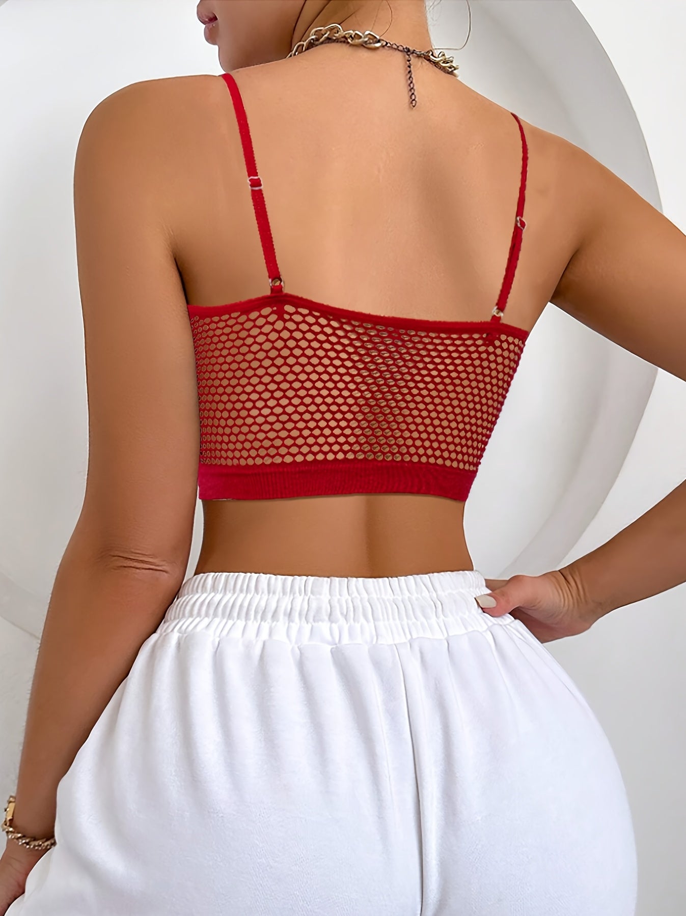5pcs Seamless Breathable Women'S Sports Bra With Adjustable Straps Fashion Sexy Hollow Out Women'S Bras