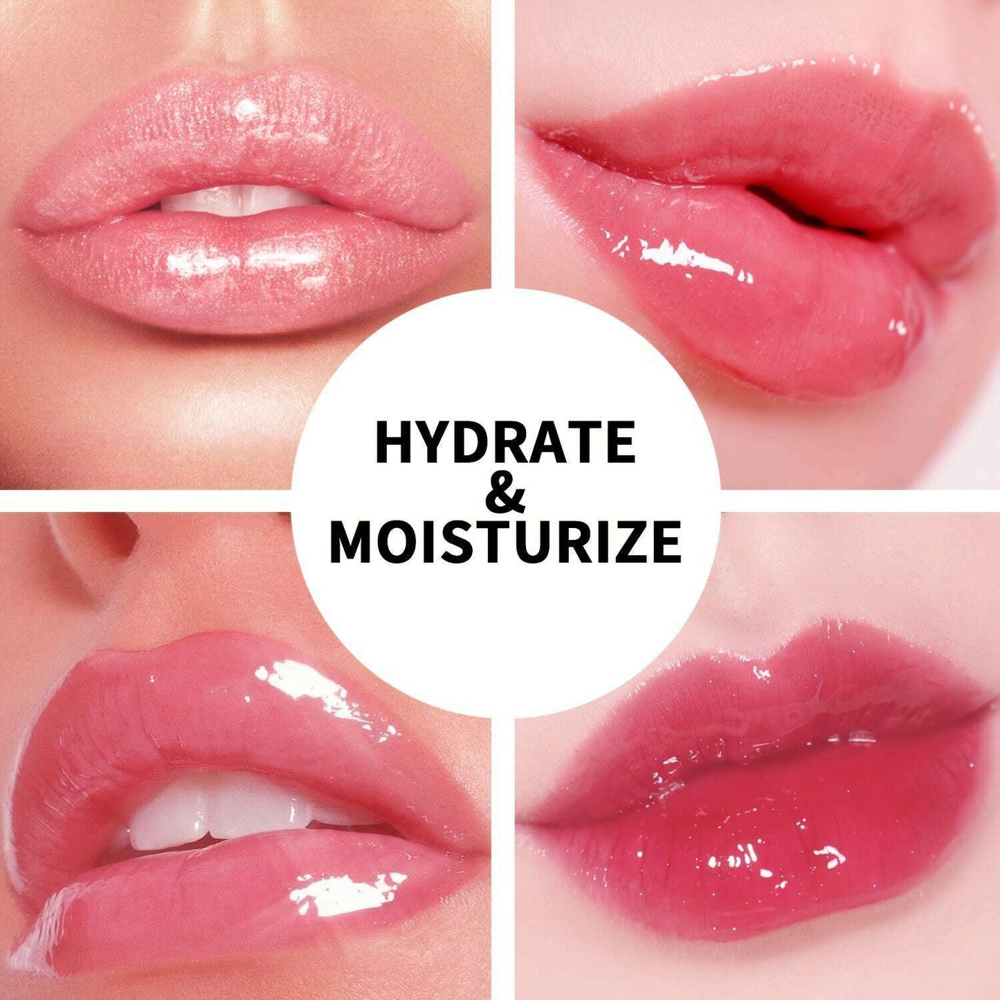 25 Pairs Daily Moisturizing Collagen Pink Lip Masks