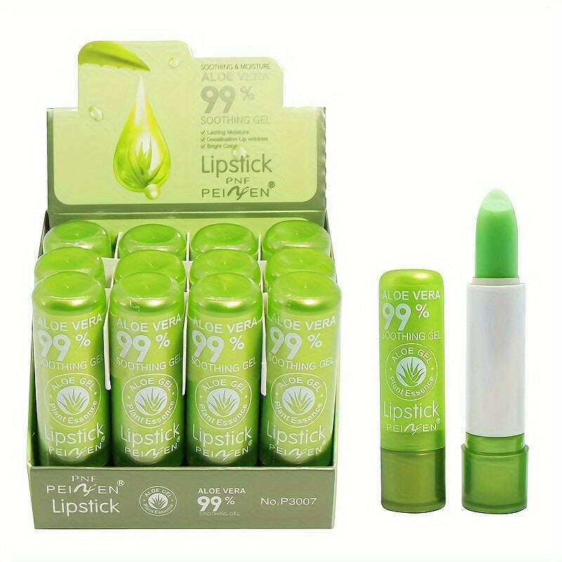 6-Pack Aloe Vera Color-Changing Lipstick