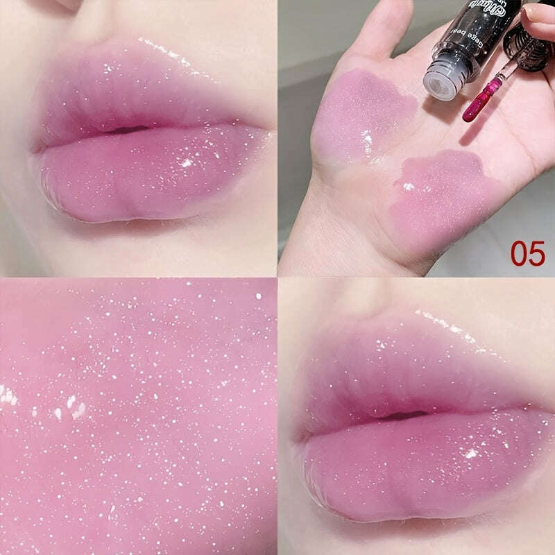 Jelly Lip Oil: Moisturizing Crystal Lip Tint
