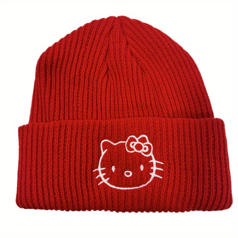 Hello Kitty Hat – Women’s Cute Winter Ski Beanie