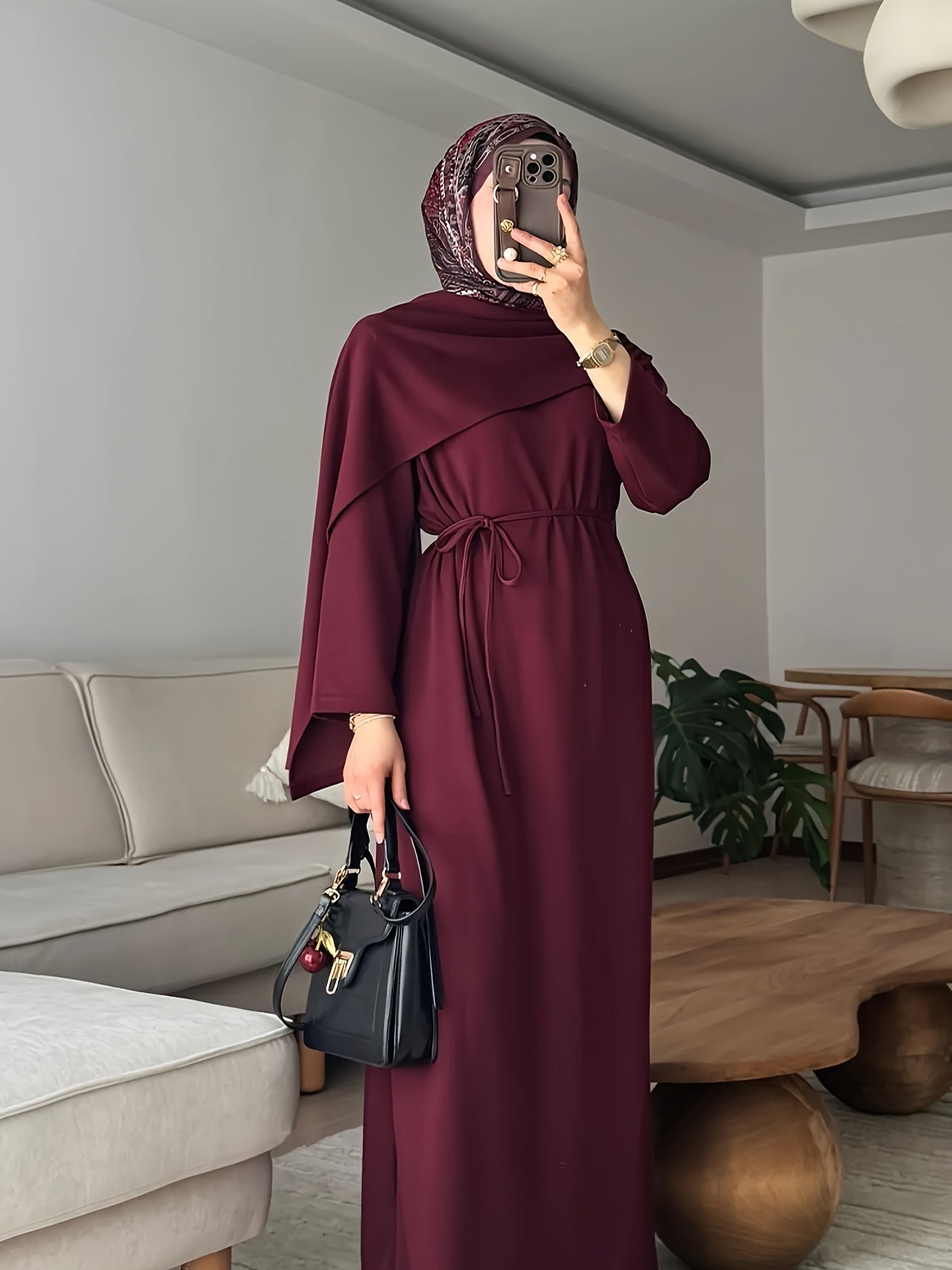 Women's Elegant Muslim Style Abaya - Everyday and Special Occasion Wear