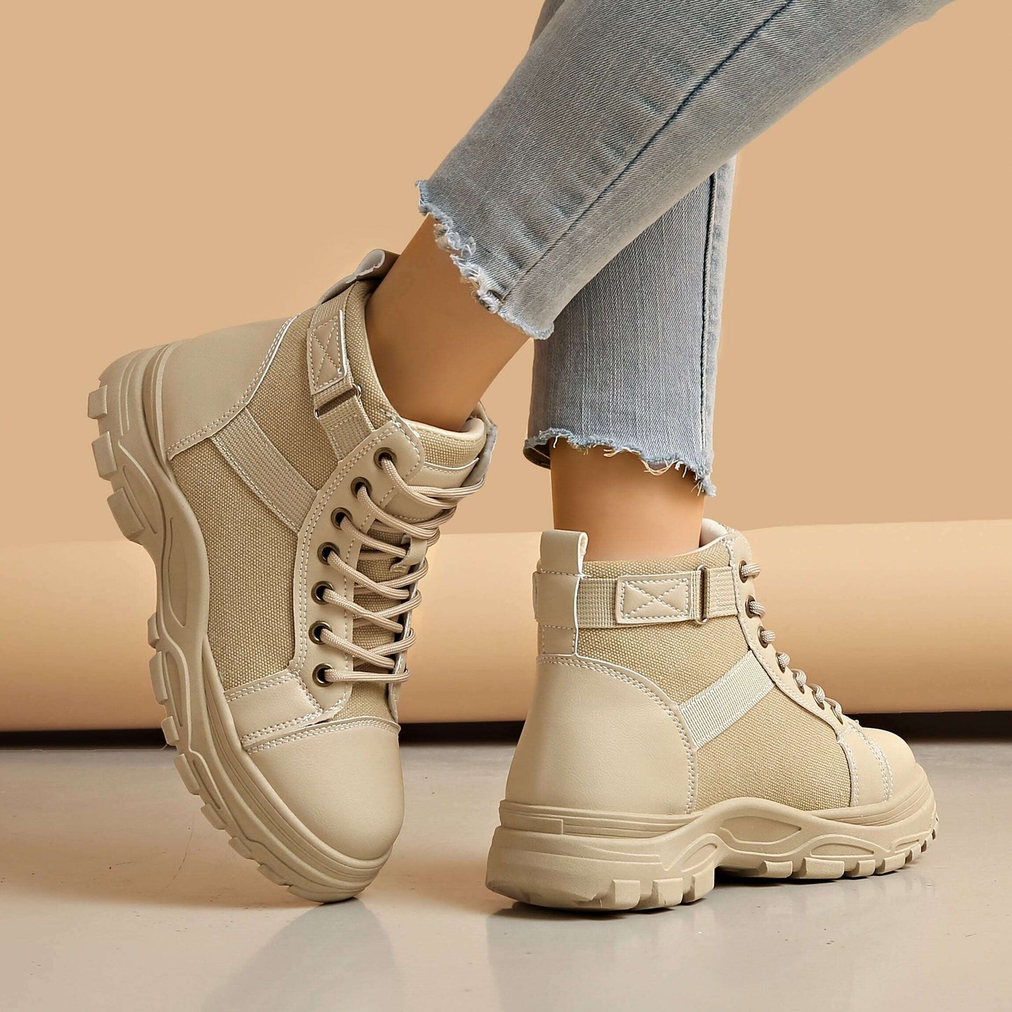 Women's High-Top Casual Sneakers