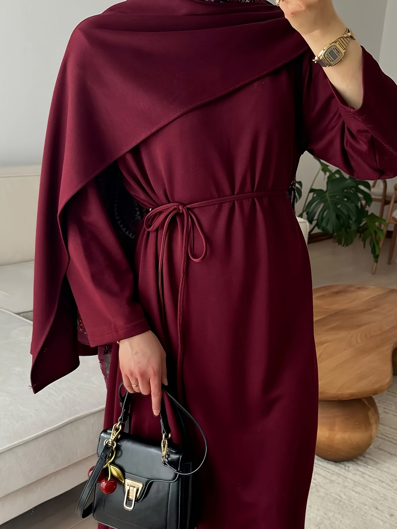 Women's Elegant Muslim Style Abaya - Everyday and Special Occasion Wear