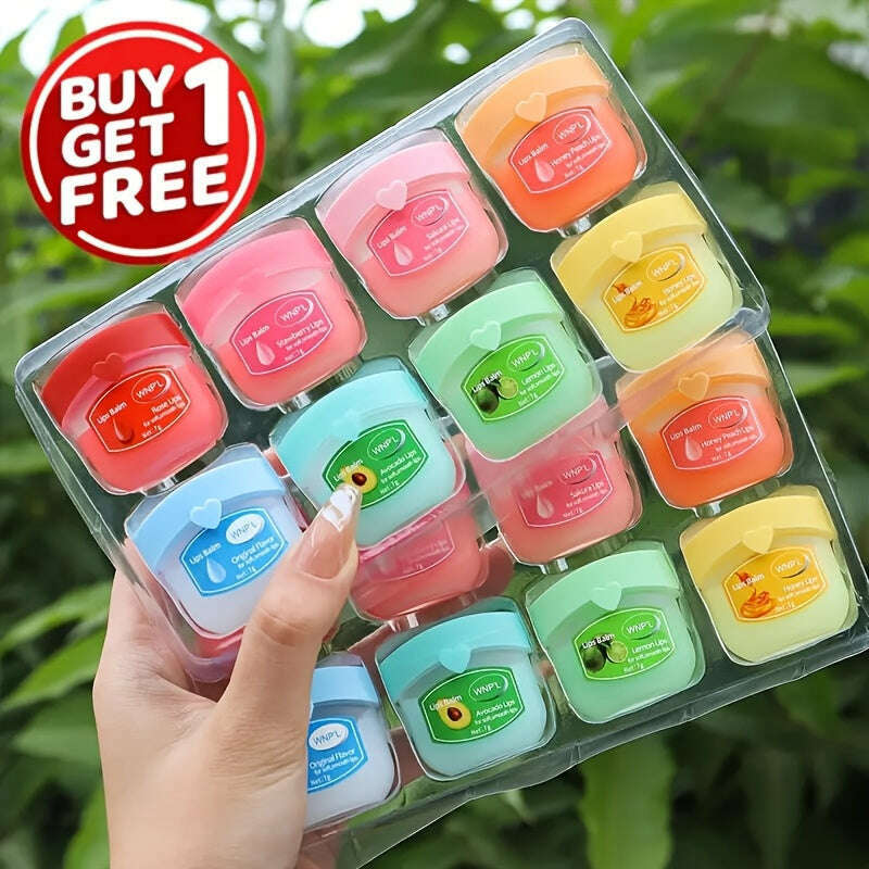 16-Piece Moisturizing Lip Balm Set