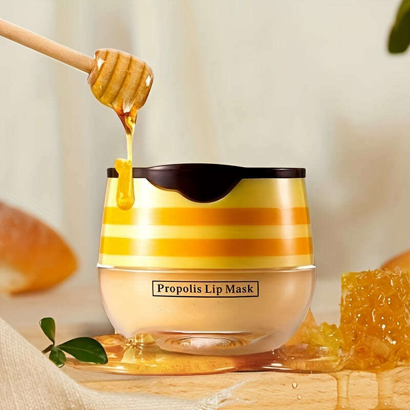 Nourishing Honey Lip Balm & Mask Duo: Hydrating & Repairing