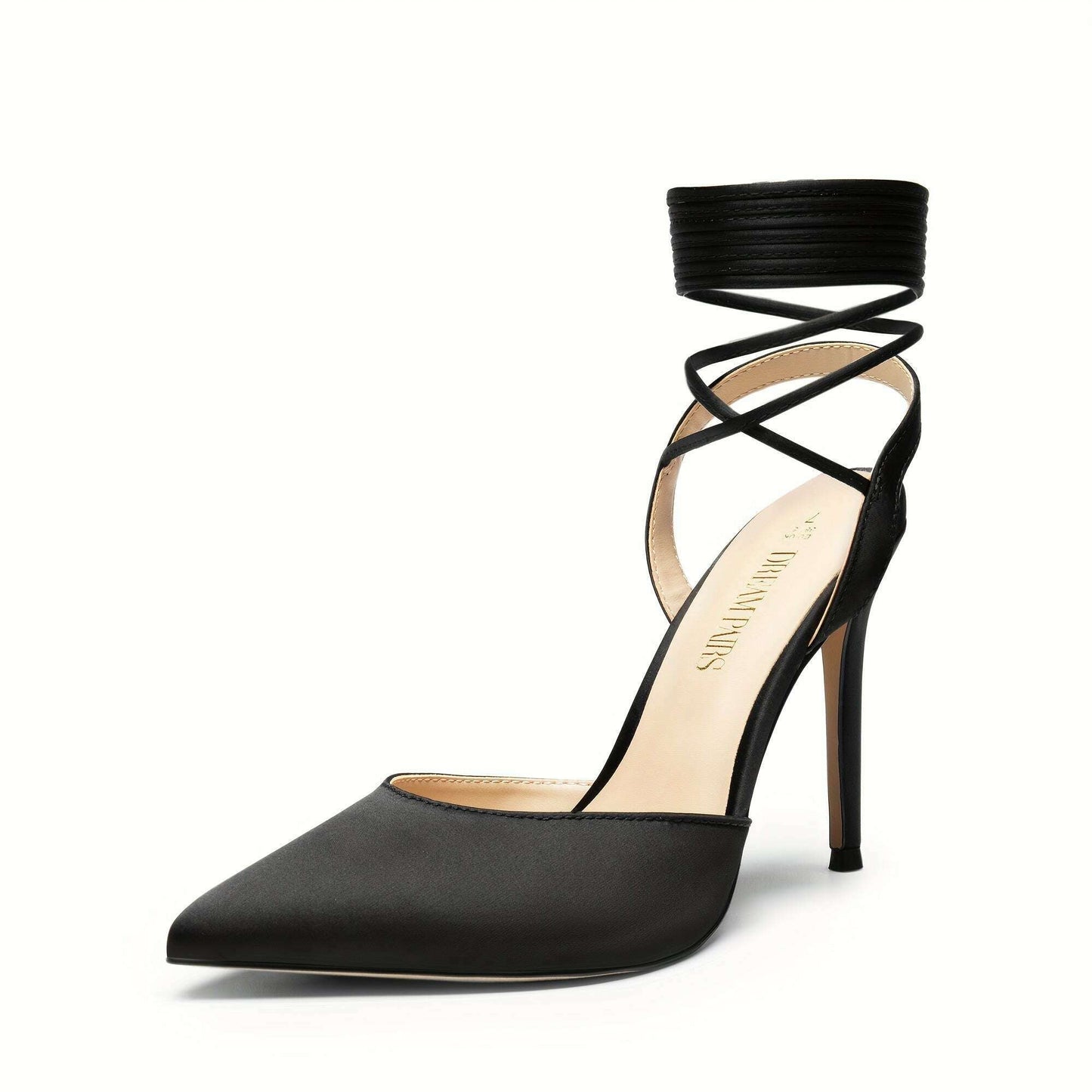 DREAM PAIRS Sale Women's High Heels Pointed Toe Wedding High Heels
