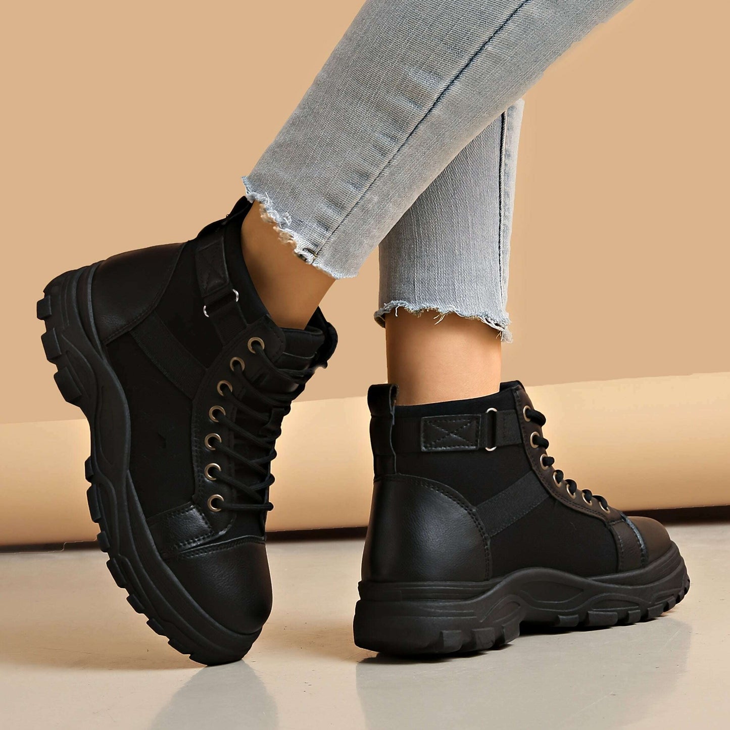 Women's High-Top Casual Sneakers