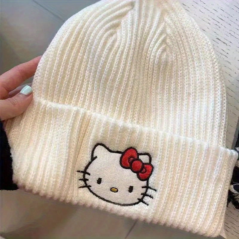 Hello Kitty Hat – Women’s Cute Winter Ski Beanie