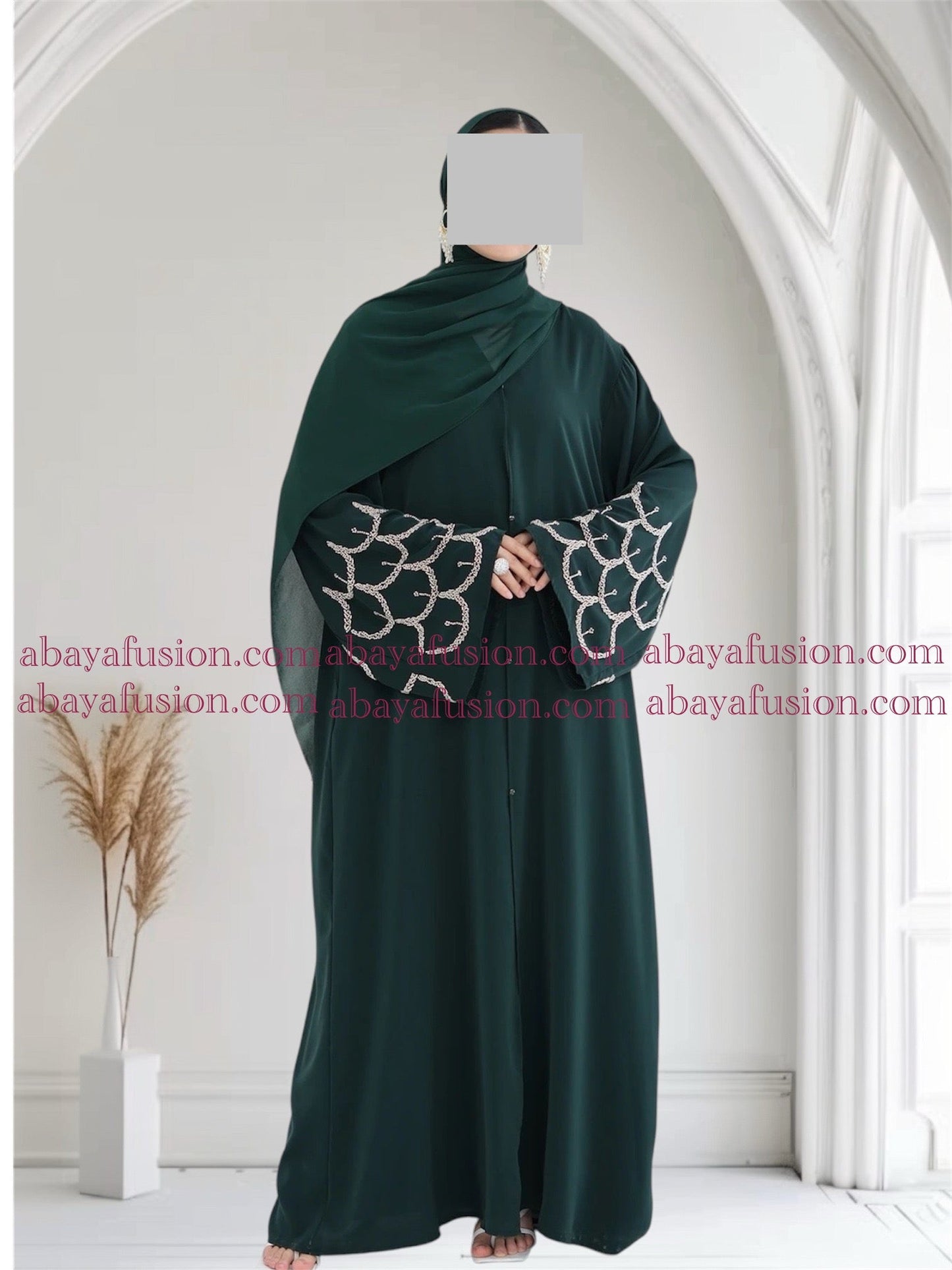 Crystal Luxury Handwork Abaya