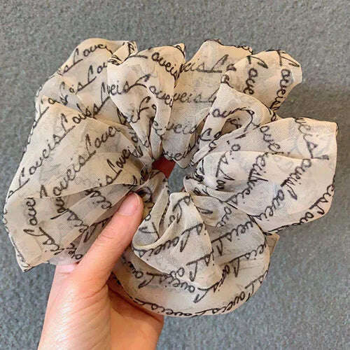 Silky Satin Hair Scrunchies for Women & Girls