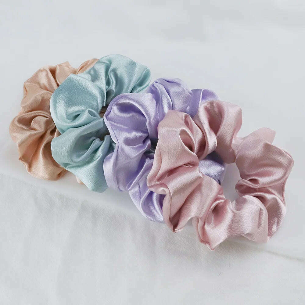 Satin Silk Scrunchies
