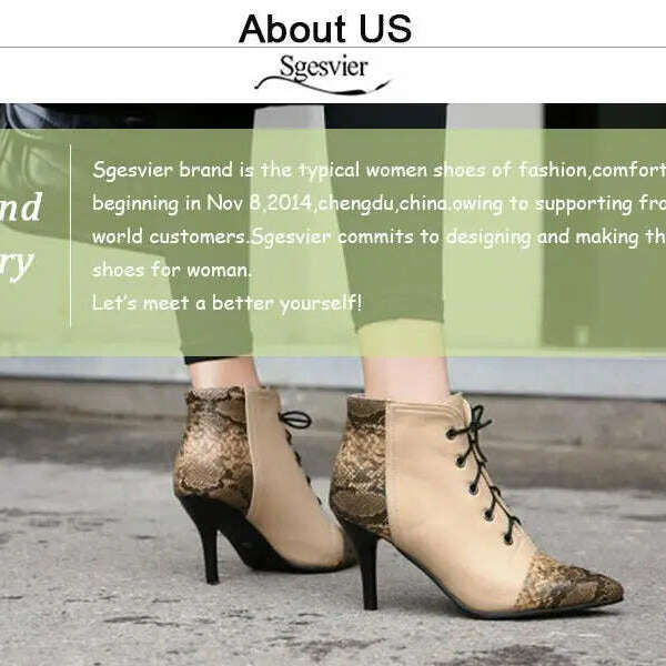 Sgesvier Black High Heels Over-the-Knee Boots