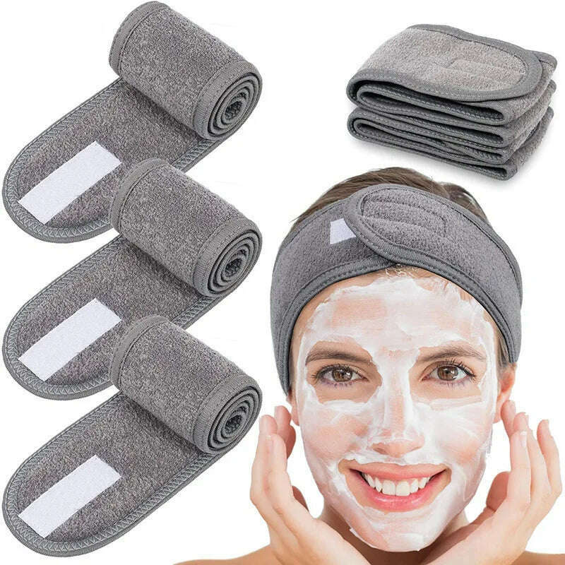 2024 Solid Color Multifunction Adjustable Headbands.