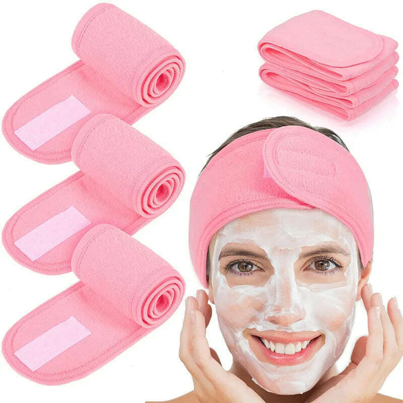 2024 Solid Color Multifunction Adjustable Headbands.
