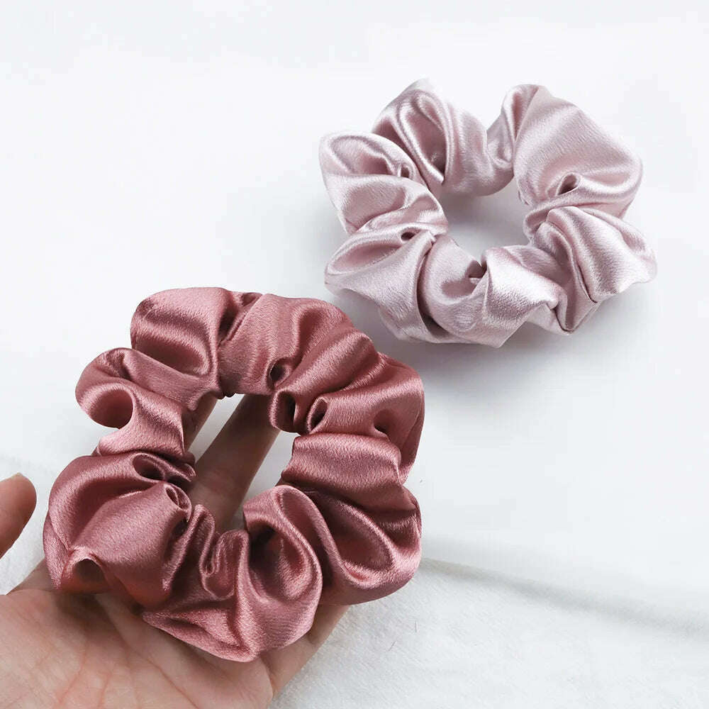 Satin Silk Scrunchies