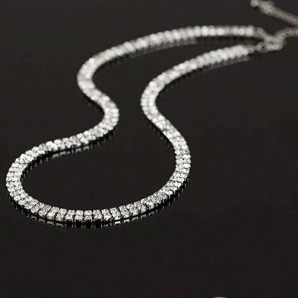 Sparkling Rhinestone Crystal Jewelry Set