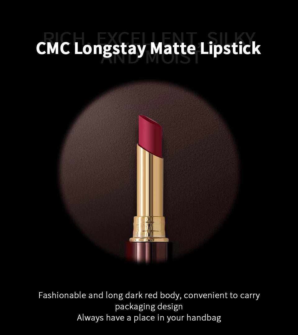 CHARMACY 16-Color Waterproof Matte Lipstick