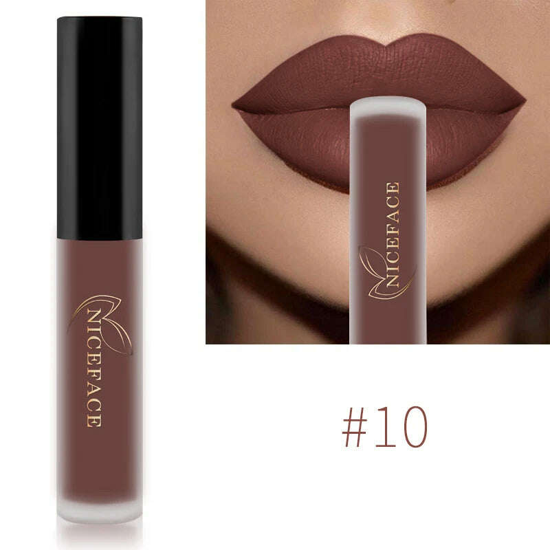 NICEFACE Nude Matte Liquid Lipstick