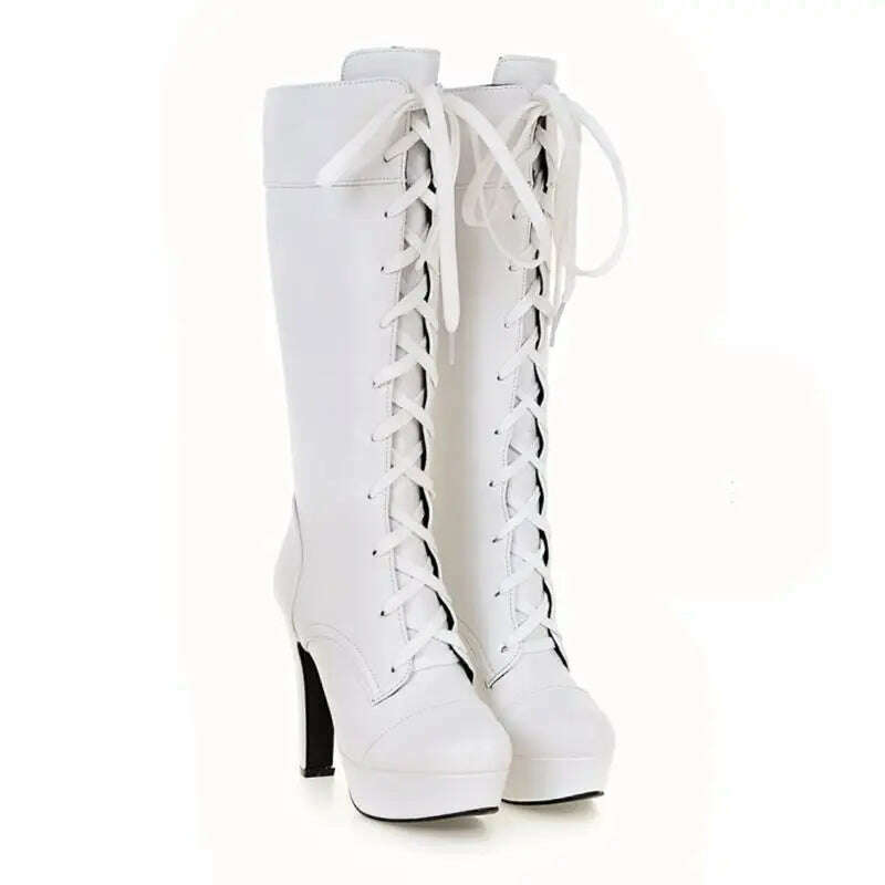 QPLYXCO Plus Size New Fashion Women's Boots