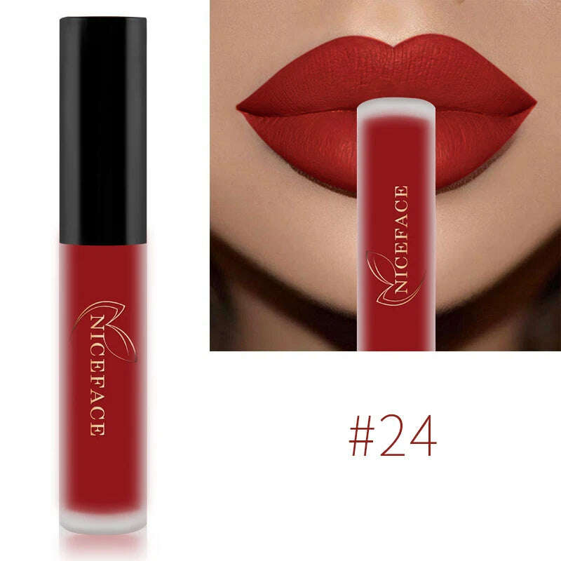 NICEFACE Nude Matte Liquid Lipstick