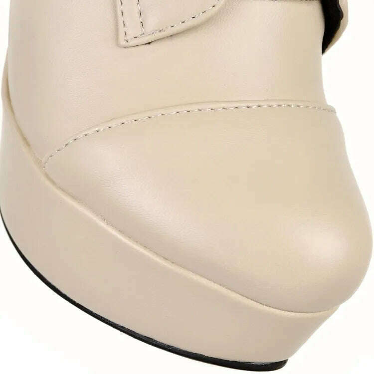 QPLYXCO Plus Size New Fashion Women's Boots