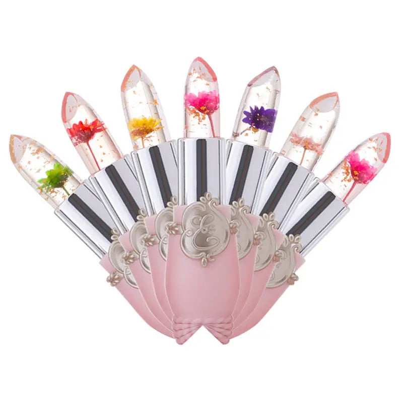 Waterproof Flower Lipstick Jelly – Color Changing