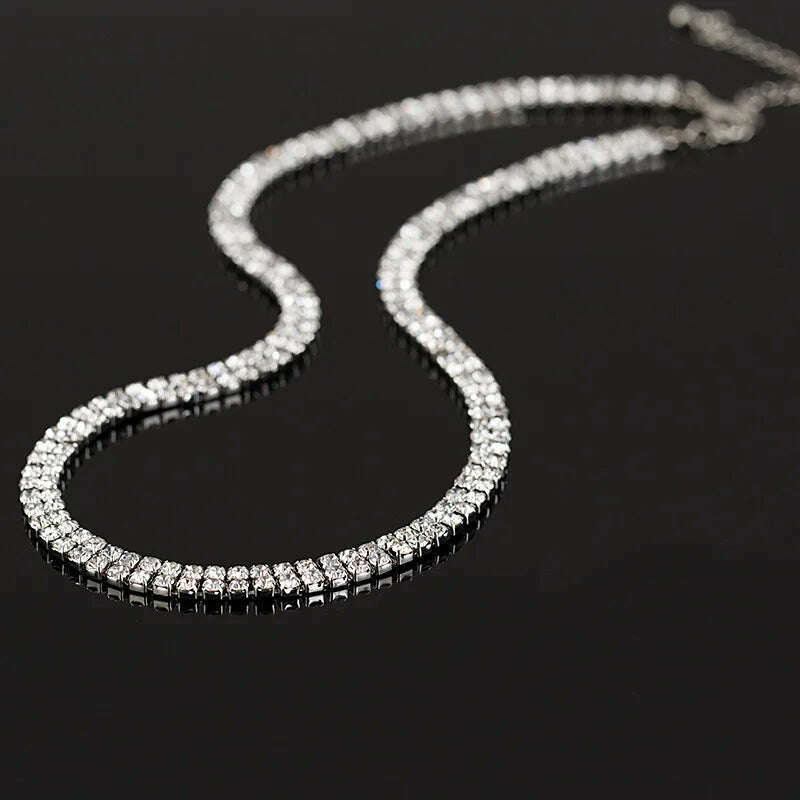 Sparkling Rhinestone Crystal Jewelry Set
