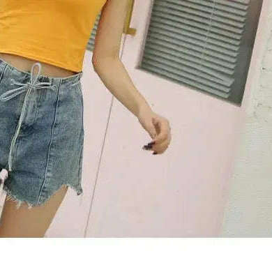 2023 Summer T-Shirt: Short Sleeve, O-Neck Crop Top - D&M Boutique