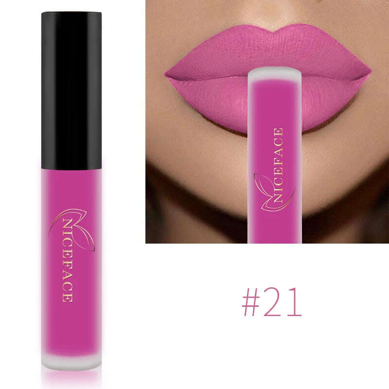 NICEFACE Nude Matte Liquid Lipstick