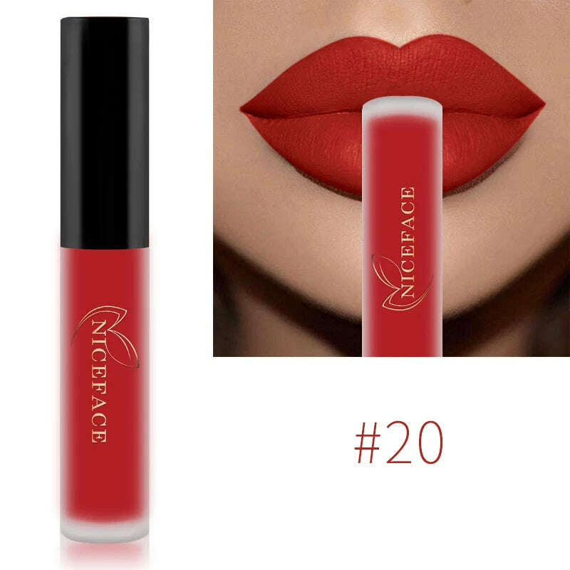 NICEFACE Nude Matte Liquid Lipstick