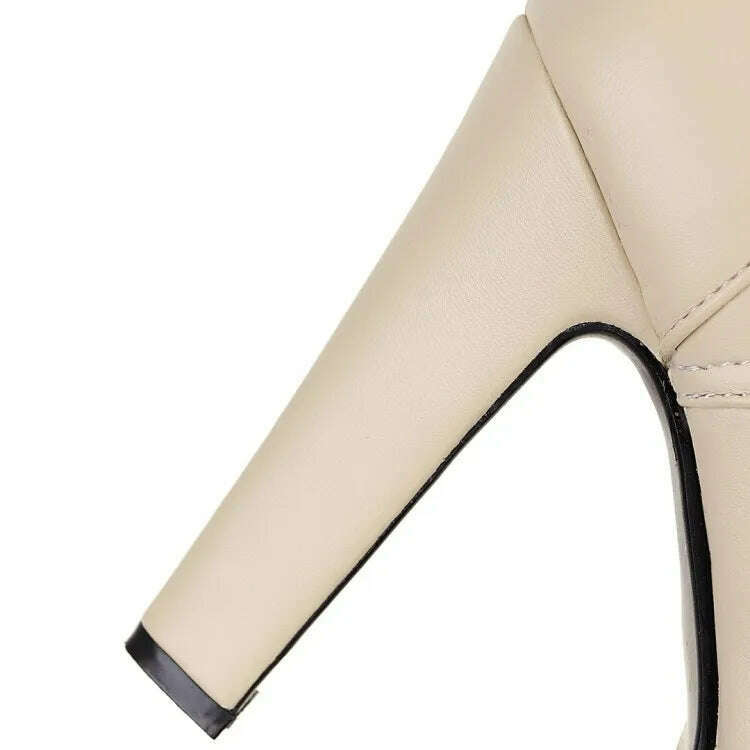 QPLYXCO Plus Size New Fashion Women's Boots