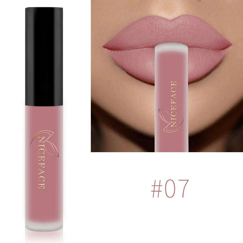 NICEFACE Nude Matte Liquid Lipstick