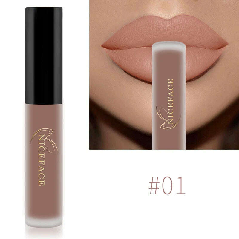 NICEFACE Nude Matte Liquid Lipstick