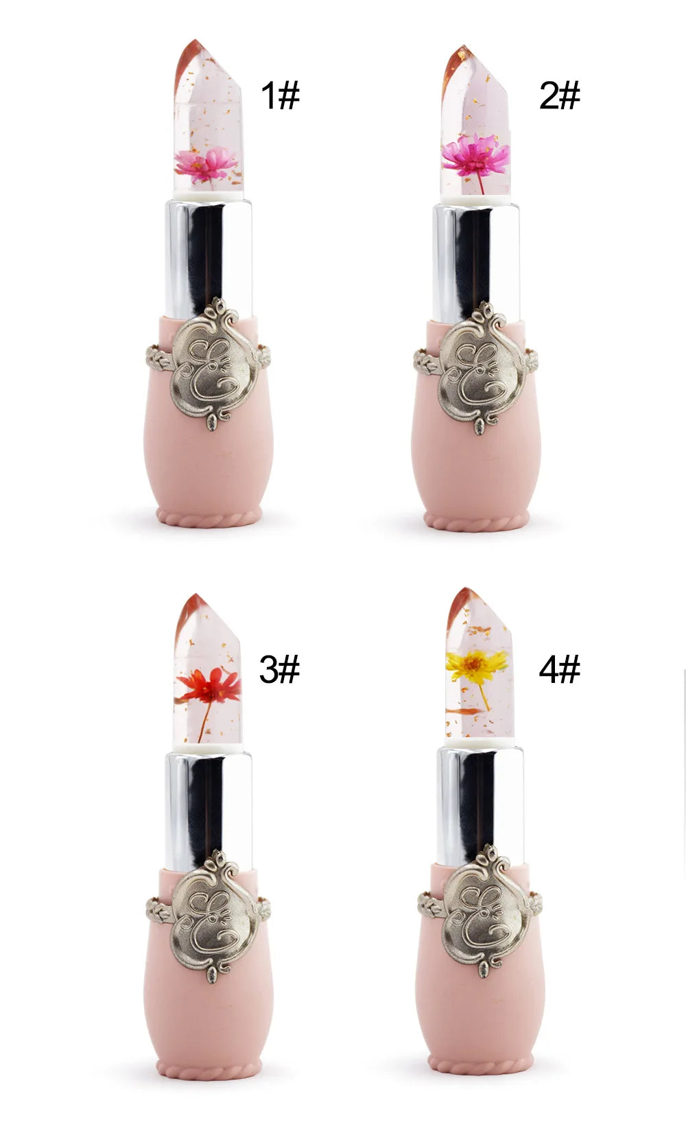 Waterproof Flower Lipstick Jelly – Color Changing
