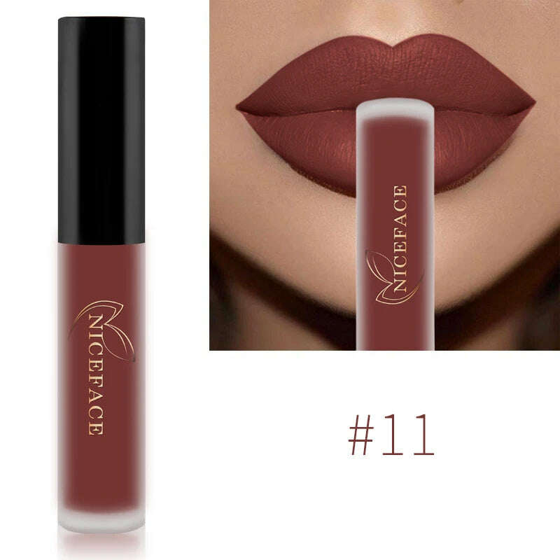 NICEFACE Nude Matte Liquid Lipstick