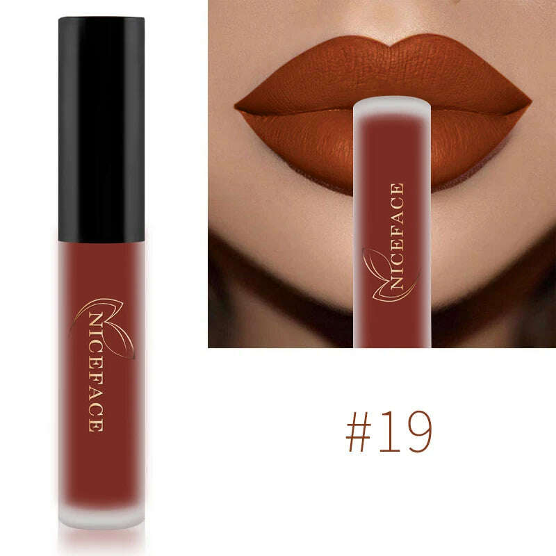 NICEFACE Nude Matte Liquid Lipstick