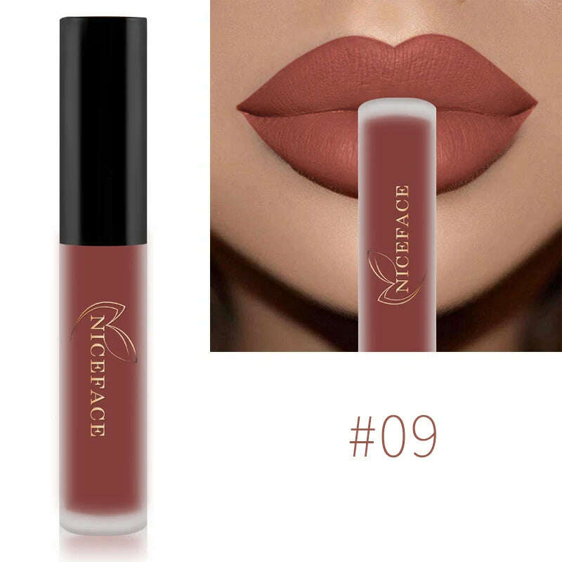 NICEFACE Nude Matte Liquid Lipstick