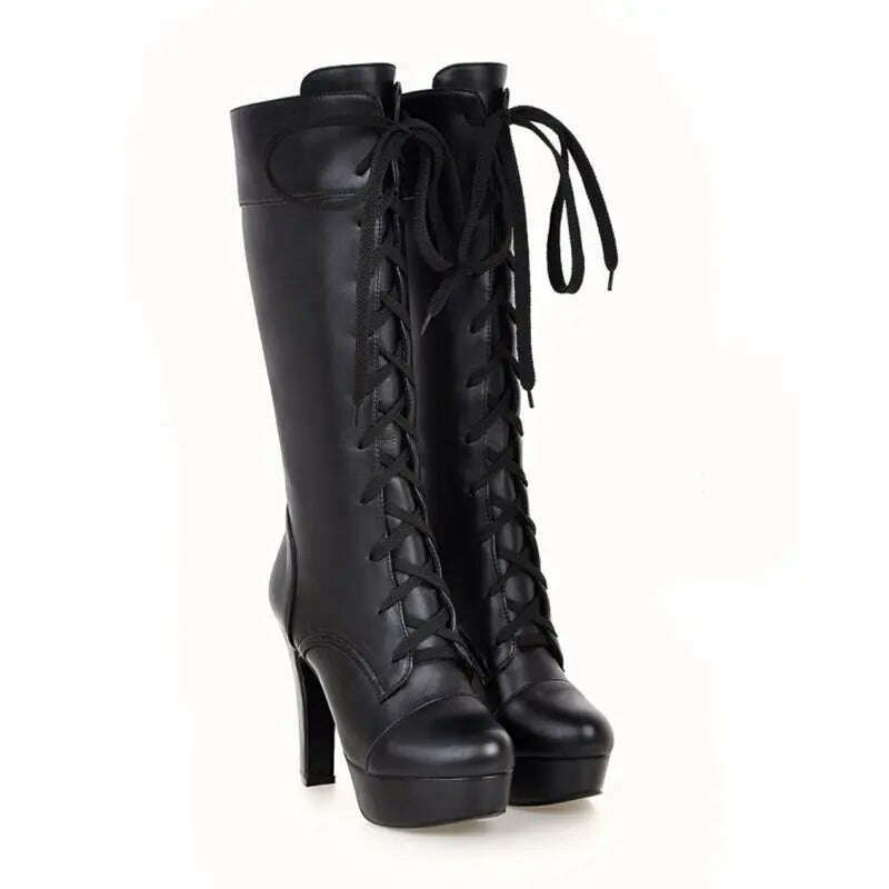 QPLYXCO Plus Size New Fashion Women's Boots