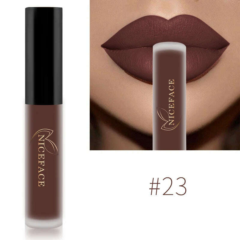 NICEFACE Nude Matte Liquid Lipstick