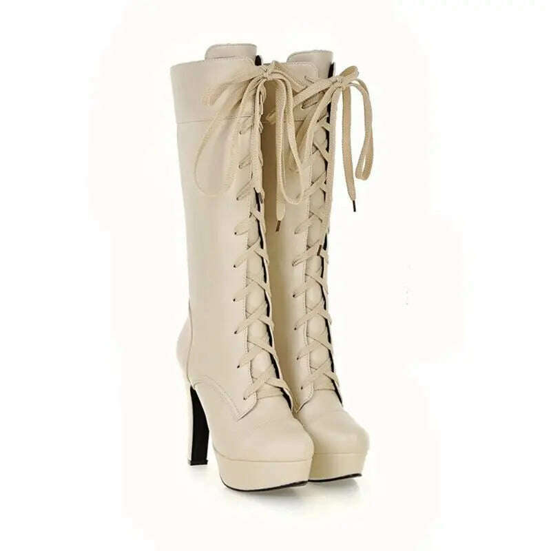 QPLYXCO Plus Size New Fashion Women's Boots